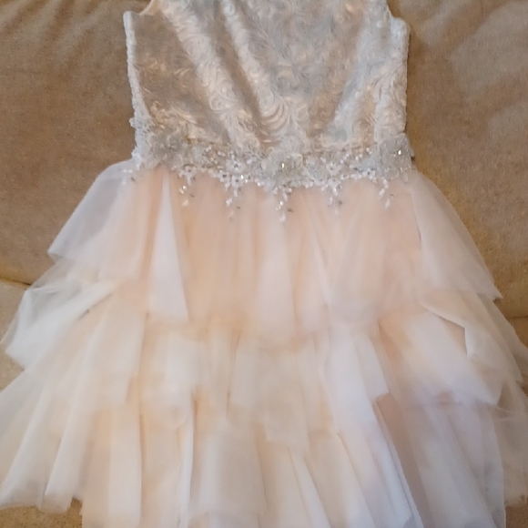 Chantilly Place New Embellished Tiered Formal Dress - Picture 1 of 5